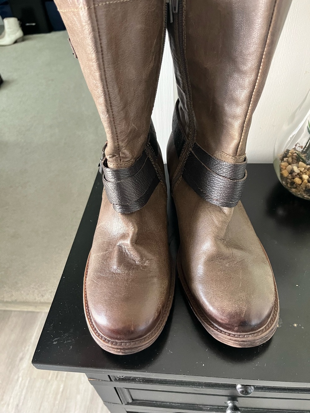 OTBT Brown Leather Boots Sz 8.5